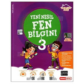 Kırmızı Beyaz 3. Sınıf Fen Bilgini Konu Özetli Soru Bankası