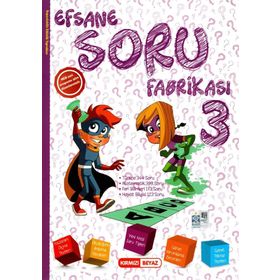 Kırmızı Beyaz Yayınları 3. Sınıf Efsane Soru Fabrikası
