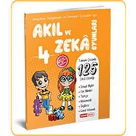 Kırmızı Beyaz Yayınları 4. Sınıf Akıl ve Zeka Oyunları
