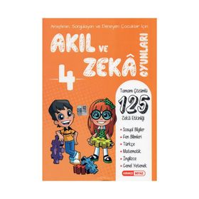 Kırmızı Beyaz Yayınları 4. Sınıf Akıl ve Zeka Oyunları