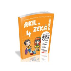 Kırmızı Beyaz Yayınları 4. Sınıf Akıl ve Zeka Oyunları