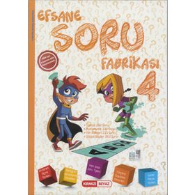 Kırmızı Beyaz Yayınları 4. Sınıf Efsane Soru Fabrikası