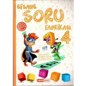 Kırmızı Beyaz Yayınları 4. Sınıf Efsane Soru Fabrikası