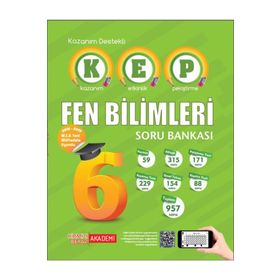 Kırmızı Beyaz Yayınları 6. Sınıf Kep Fen Bilimleri