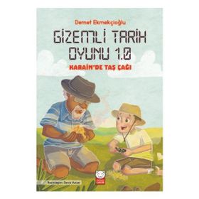 Kırmızı Kedi Yayınevi - Gizemli Tarih Oyunu-Karain'de Taş Çağı - Demet Ekmekçioğlu