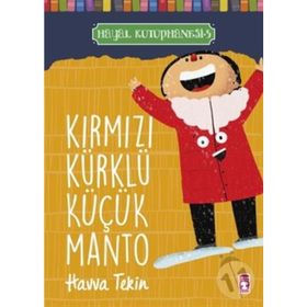 Kırmızı Kürklü Küçük Manto - Havva Tekin