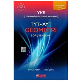 Kırmızı Seri TYT AYT Geometri Soru Bankası Esen Yayınları