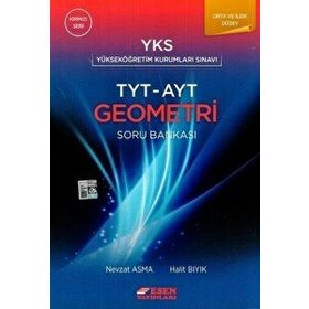 Kırmızı Seri TYT AYT Geometri Soru Bankası Esen Yayınları