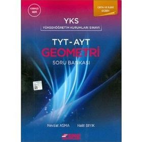 Kırmızı Seri TYT AYT Geometri Soru Bankası Esen Yayınları