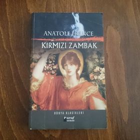 KIRMIZI ZAMBAK - ANATOLE FRANCE (ISBN:9789750709418)