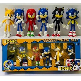 Kirpi Sonic Çok Renkli Oyuncak Karakteri
