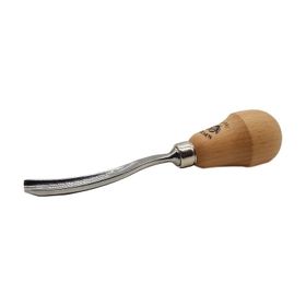 Kirschen 10 mm Bükülmüş Oluklu Ağız Avuç İçi Oyma Iskarpela