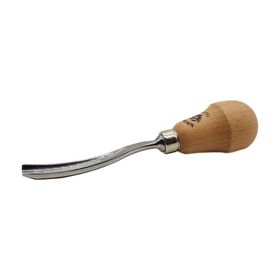 Kirschen 10 mm Bükülmüş Oluklu Ağız Avuç İçi Oyma Iskarpela