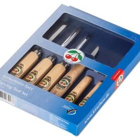 Kirschen 6 Parça Two Cherries Ahşap Yontma ve Oyma Seti