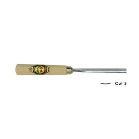 Kirschen Cut3 10 mm Düz Oluklu Ağız Oyma Iskarpelası