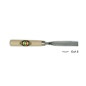 Kirschen Cut3 20 mm Düz Oluklu Ağız Oyma Iskarpelası