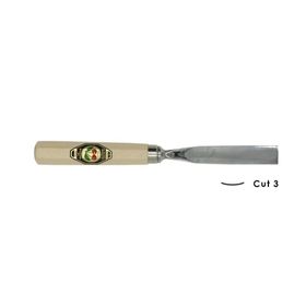 Kirschen Cut3 20 mm Düz Oluklu Ağız Oyma Iskarpelası