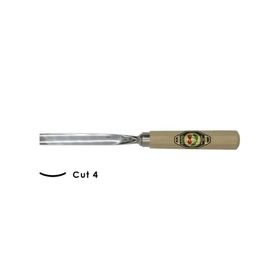 Kirschen Cut4 12 mm Düz Oluklu Ağız Oyma Iskarpelası