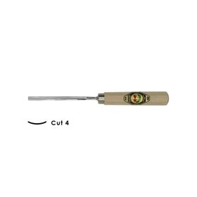 Kirschen Cut4 6 mm Düz Oluklu Ağız Oyma Iskarpelası