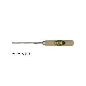 Kirschen Cut4 6 mm Düz Oluklu Ağız Oyma Iskarpelası