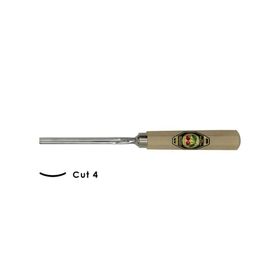 Kirschen Cut4 8 mm Düz Oluklu Ağız Oyma Iskarpelası