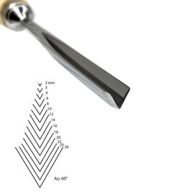 Kirschen Cut41 12 mm Düz V Ağız Oyma Iskarpelası