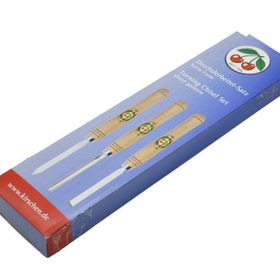 Kirschen Kısa Sap Hobi Kullanım Two Cherries Ahşap Torna Bıçak Seti