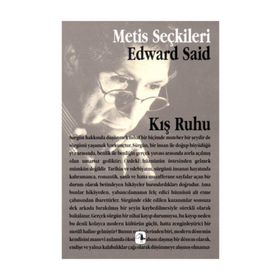 KIŞ RUHU - EDWARD W. SAID