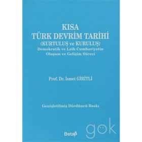 KISA TÜRK DEVRIM TARIHI - İSMET GIRITLI