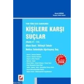 KİŞİLERE KARŞI SUÇLAR - MUSTAFA ARTUÇ
