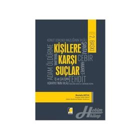 KİŞİLERE KARŞI SUÇLAR - MUSTAFA ARTUÇ