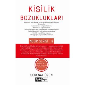 Kişilik Bozuklukları - Serenay Öze