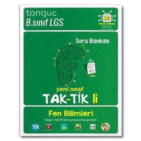 Kişisel Yayınlar Tonguç Akademi 8. Sınıf Fen Bilimleri Taktikli Soru Bankası