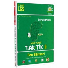 Kişisel Yayınlar Tonguç Akademi 8. Sınıf Fen Bilimleri Taktikli Soru Bankası