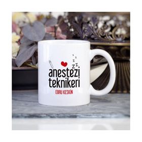 Kişiye Özel Anestezi Teknikeri Kupa Bardak