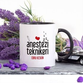 Kişiye Özel Anestezi Teknikeri Kupa Bardak