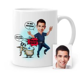 Kişiye Özel Angara Bebesi Karikatür Beyaz 1 Kupa Bardak