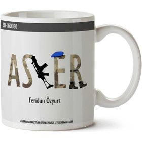Kişiye Özel Asker Kupa