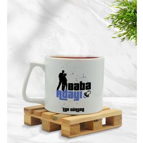 Kişiye Özel Baba Adayı Tasarımlı Middle Beyaz Model 1 Kupa
