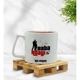 Kişiye Özel Baba Adayı Tasarımlı Middle Beyaz Model 3 Kupa