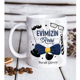 Kişiye Özel Babalar Günü Evimizin Reisi Kupa