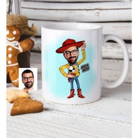 Kişiye Özel Bay Toy Story Karikatür Beyaz Kupa Bardak