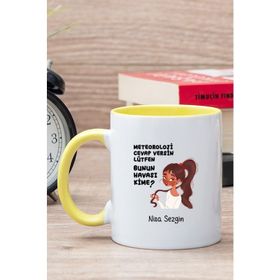 Kişiye Özel Bunun Havası Kime Sarı Kupa