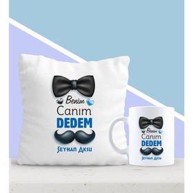 Kişiye Özel Canım Dedem Tasarımlı Kupa