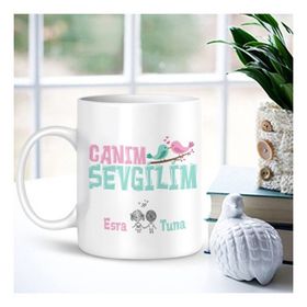 Kişiye Özel Canım Sevgilim Beyaz Kupa Bardak