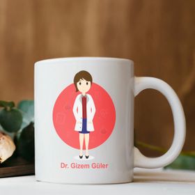Kişiye Özel Doktor Kupa Bardak