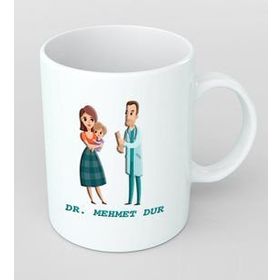Kişiye Özel Doktor Kupa Bardak