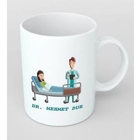 Kişiye Özel Doktor Kupa Bardak