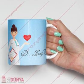 Kişiye Özel Doktor Kupa Bardak