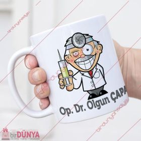 Kişiye Özel Doktor Kupa Bardak